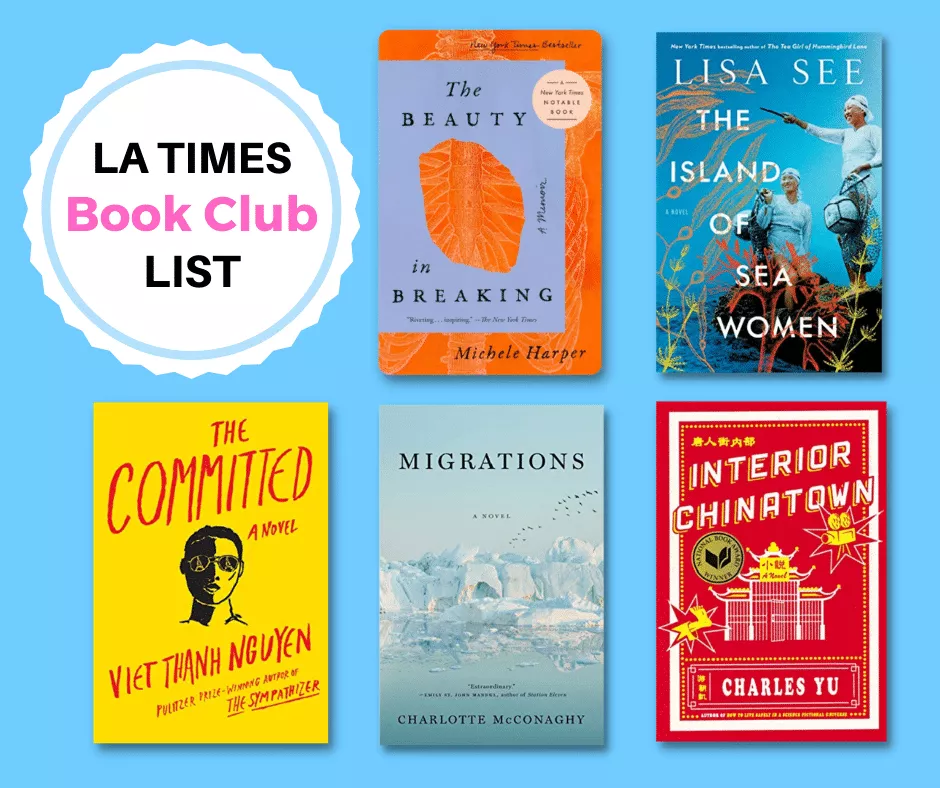 LA Times Book Club List 2024 - New & Best Books From LA Times List