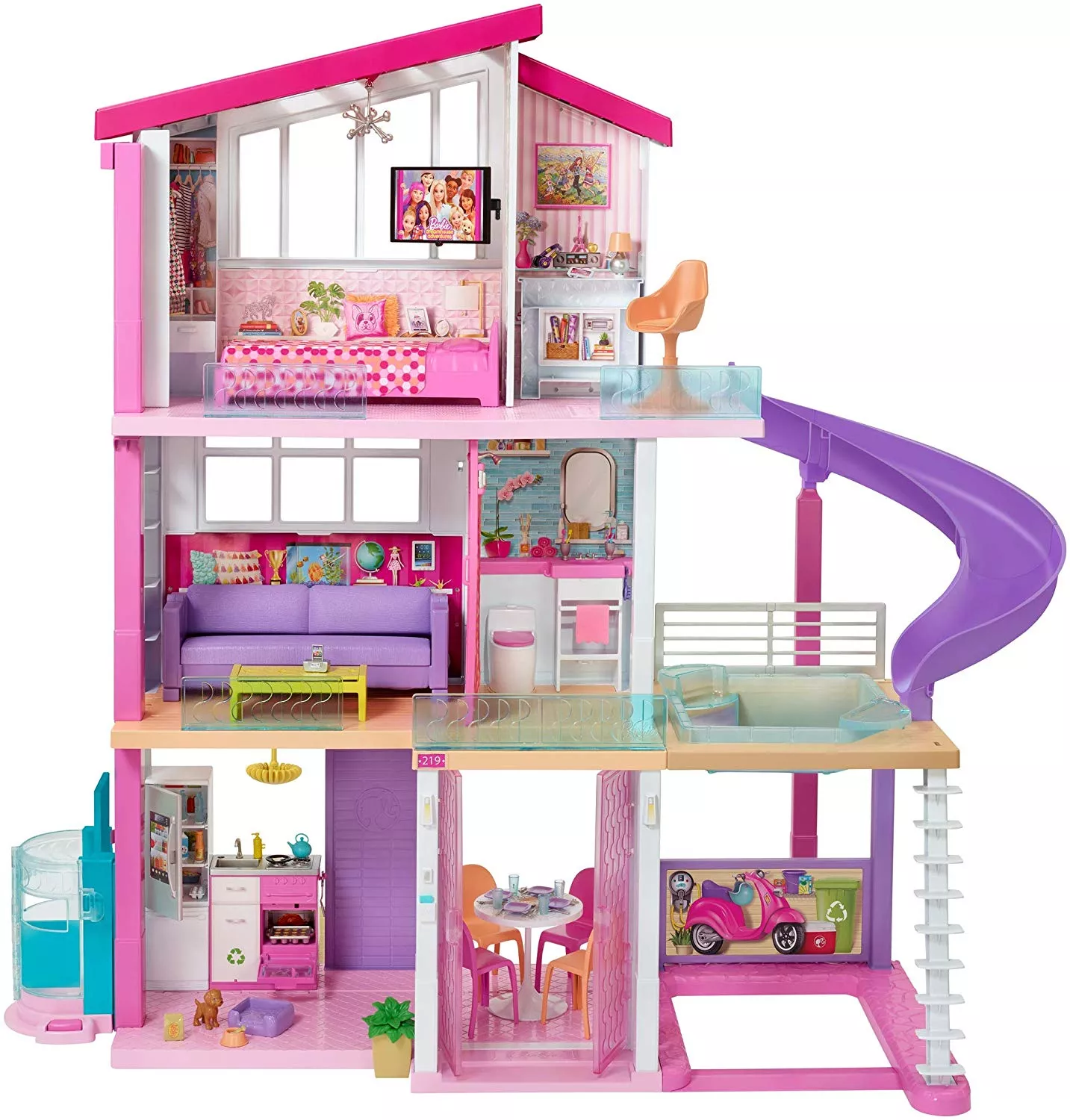Best Dollhouses 2024: Barbie Dream Home Doll House 2024