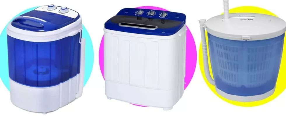 Best Portable Washing Machines 2024 - Small Washer Spin Dryers for Apartments
