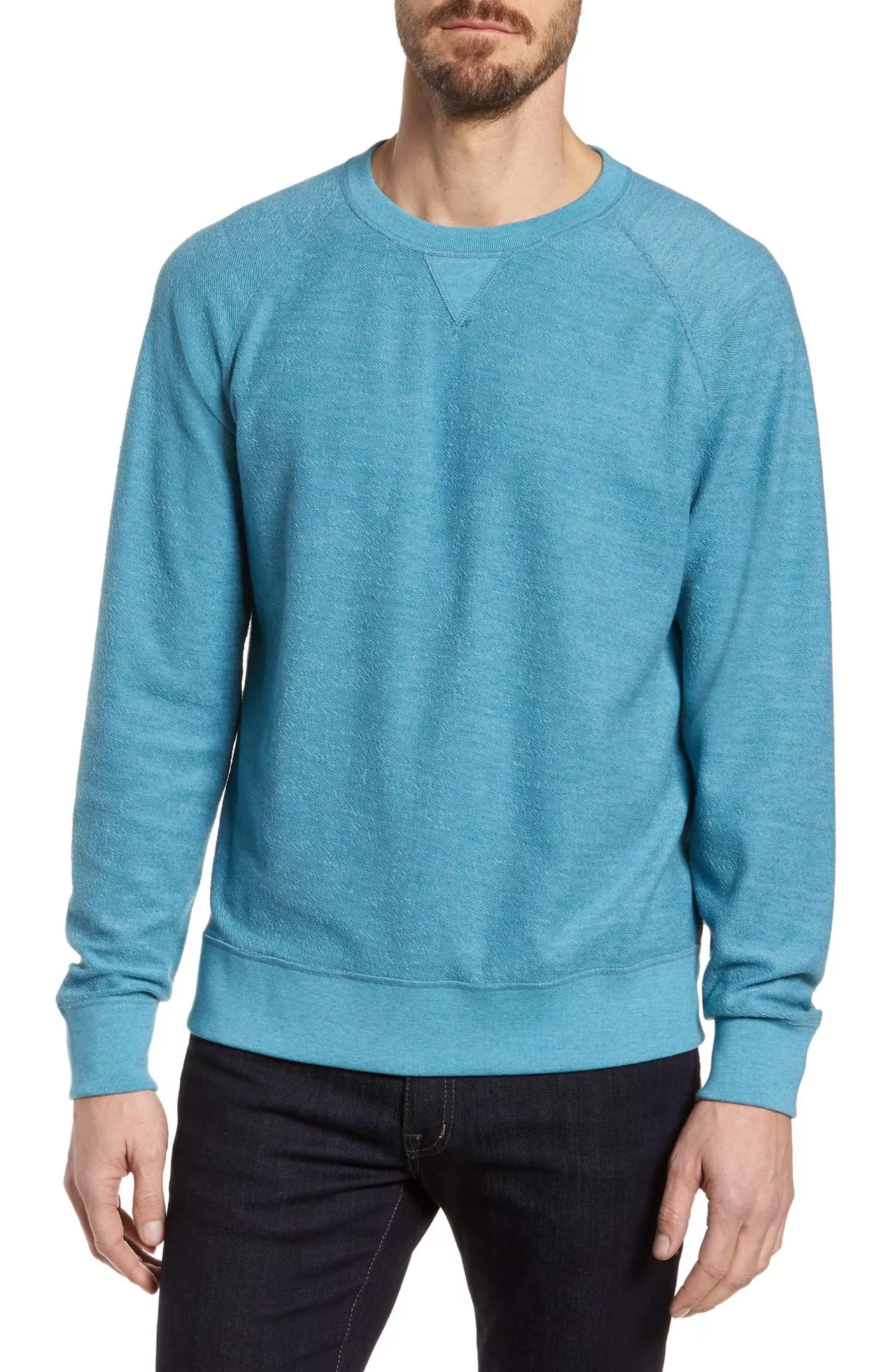 Best Sweatshirts for Men 2018: Blue Crewneck Sweatshirt 2024
