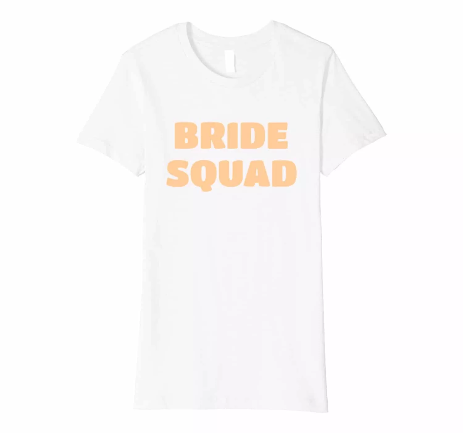 Bachelorette Party T-Shirt 2018: Bride Squad Shirt in White 2024