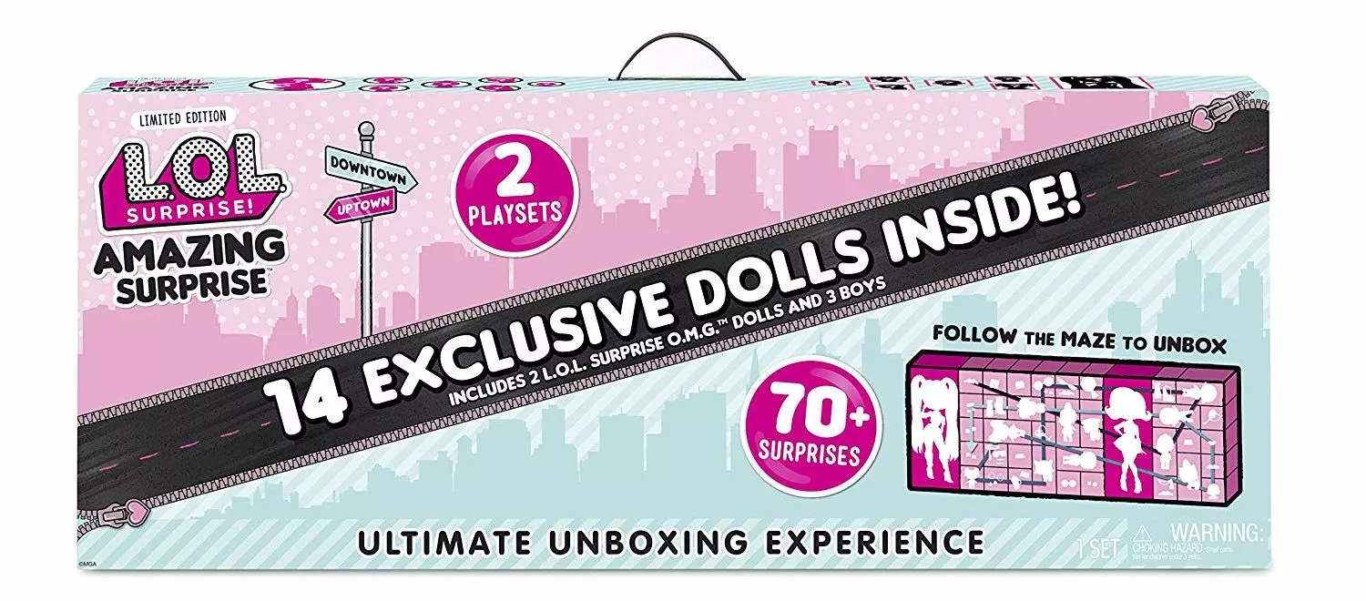 Where to Find Giant Amazing Surprise LOL Box 70+ Surprises 14 Exclusive Dolls 2024