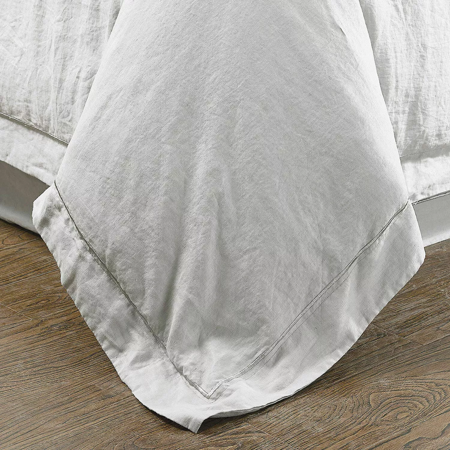 Grey Linen Duvet Cover by Simple&Opulence 2024