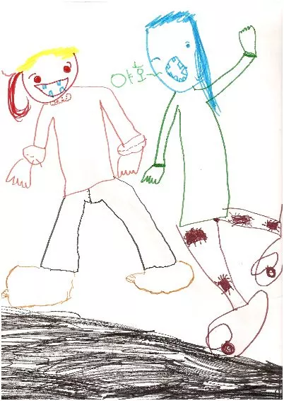 kids-drawings-friends