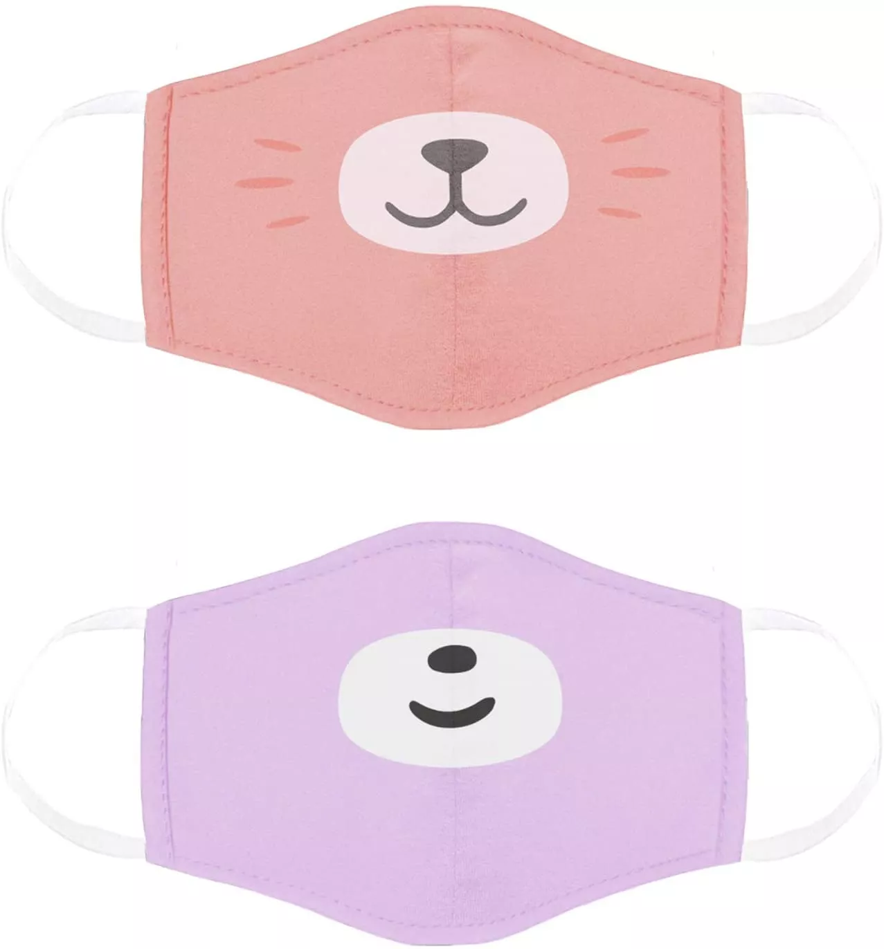 Reusable Face Masks For Kids 2024: Little Kids 2 Pack