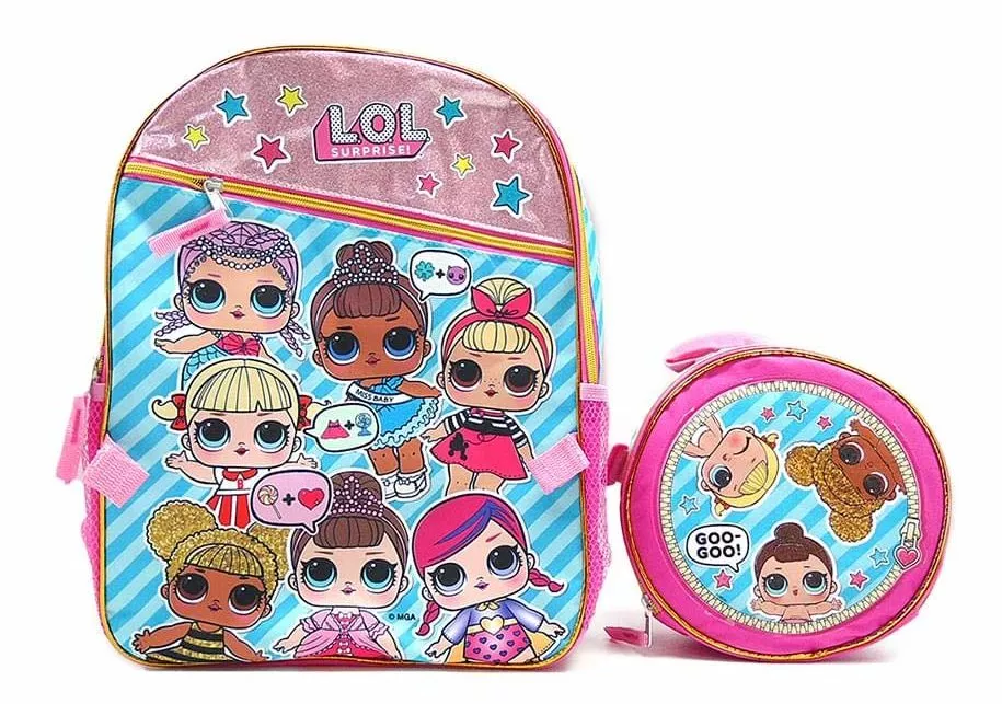 Best LOL Surprise Backpack 2024: Large School Bag with Lunch Box 2024