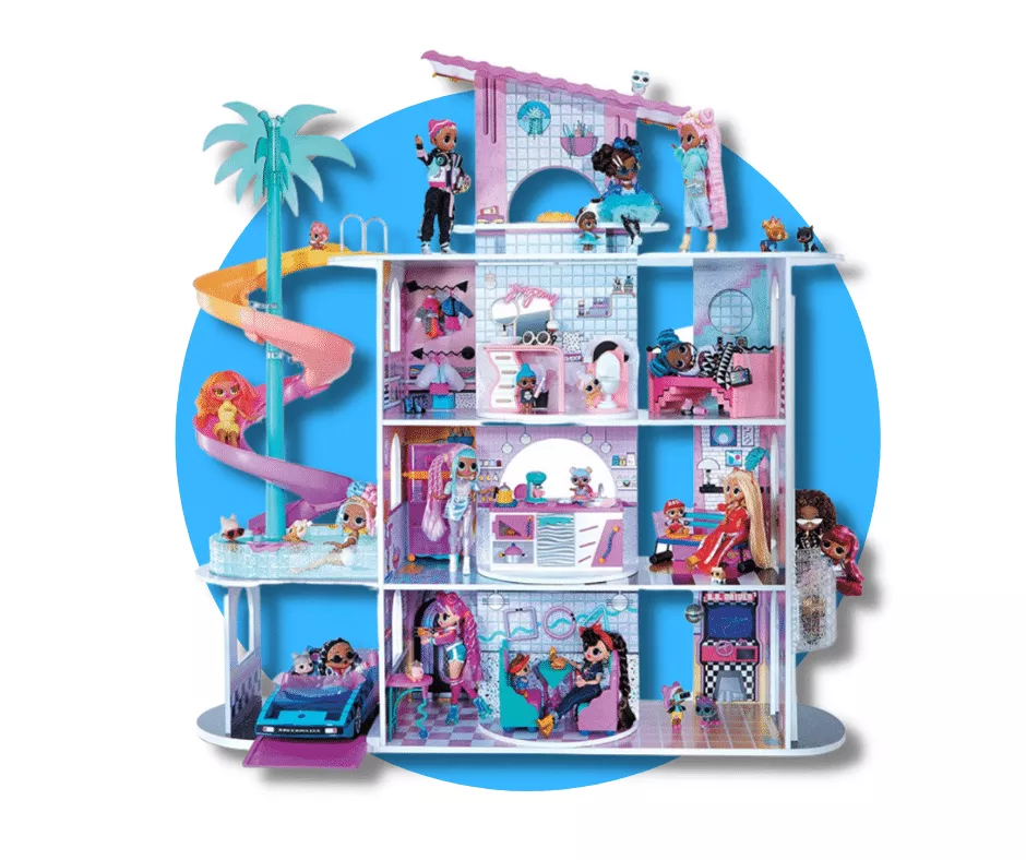 LOL Surprise Hollywood Movie Magic Doll House Palm Tree 2024