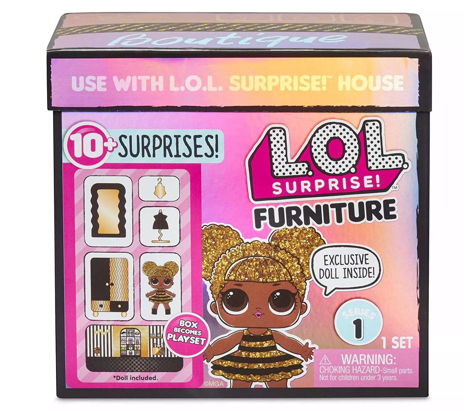 LOL Surprise Spaces Furniture Queen Bee Boutique 2024