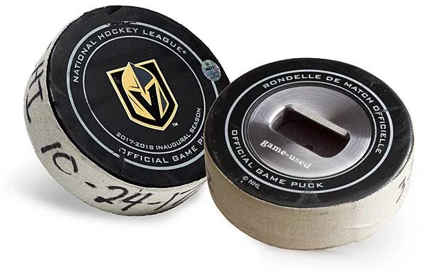 Unique Groomsmen Gifts 2024: NHL Hockey Puck Bottle Opener
