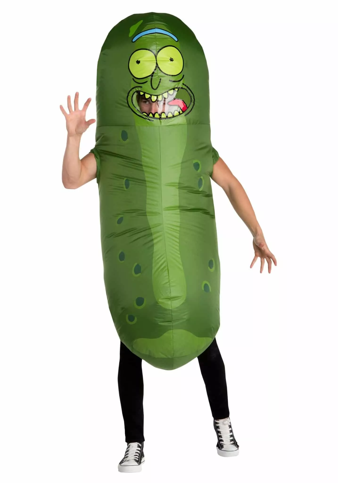 Funny Inflatable Costumes 2024: Pickle Rick for Halloween 2024