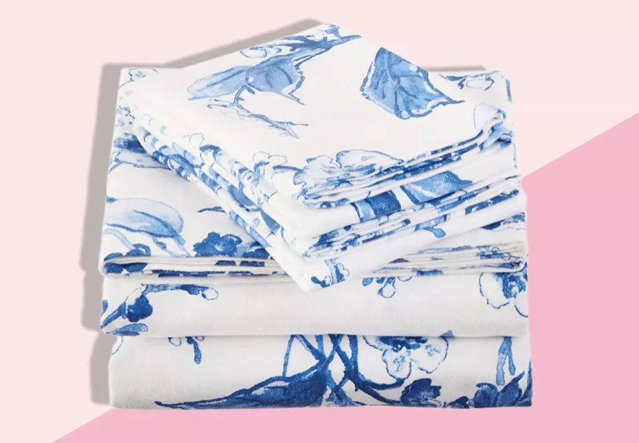 Best Flannel Sheets 2024: Pinzon Floral Pattern