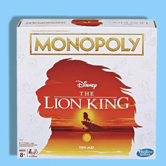 Pre Order Disney Hasbro The Lion King Monopoly Board Game 2024