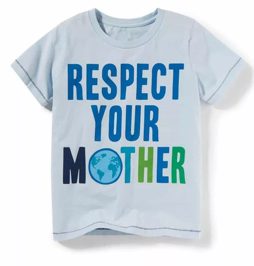 Kids Graphic T-Shirts 2018: Respect Your Mother Toddler Boy T-Shirt