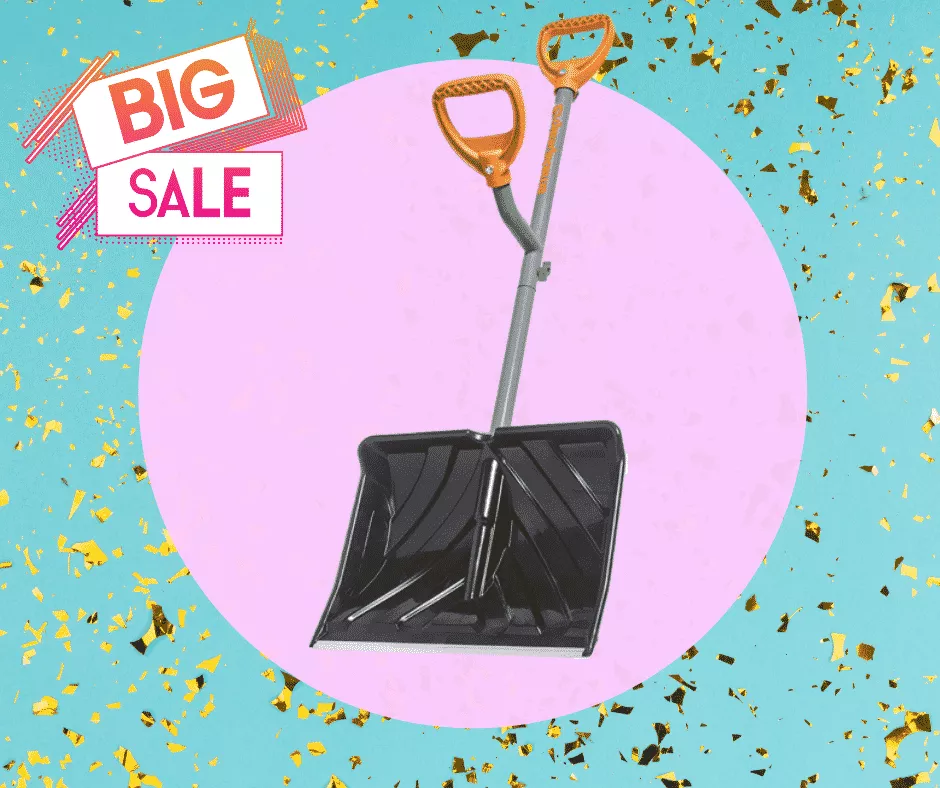 Snow Shovel Deals on Amazon Big Spring Sale 2024!! ! - Sale on Ergonomic Snow Shovels