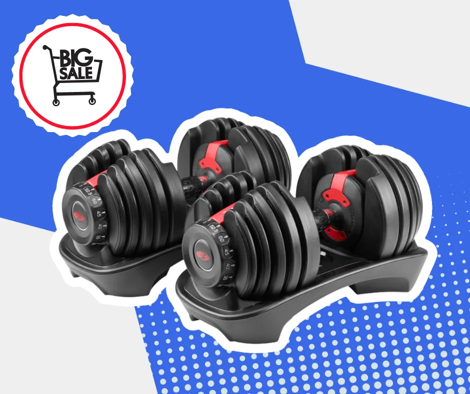 SALE ON ADJUSTABLE DUMBBELLS AMAZON PRIME DAY 2024!