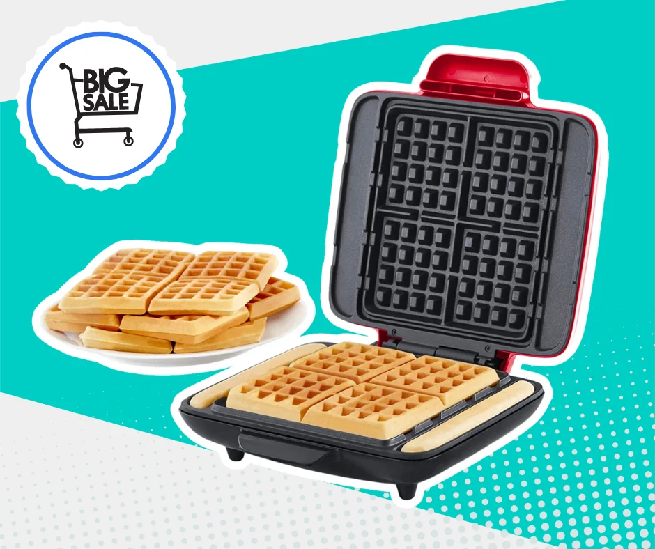SALE ON WAFFLE MAKER IRONS THIS AMAZON PRIME DAY 2023!