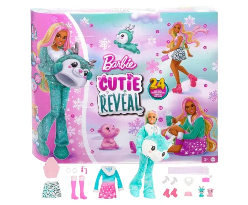 Barbie Cutie Reveal Advent Calendar 2024