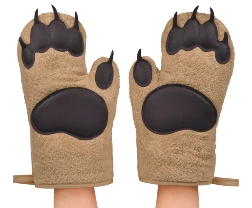 Bear Claws Oven Mitts