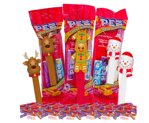 Christmas Pez Candy Packs For Stockings