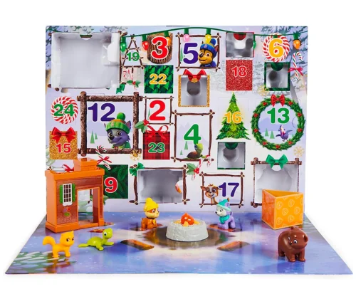 Paw Patrol Advent Calendar With Toys 2024