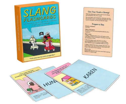Slang Flash Cards Gift