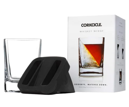 The Famous Whiskey Wedge + Glass