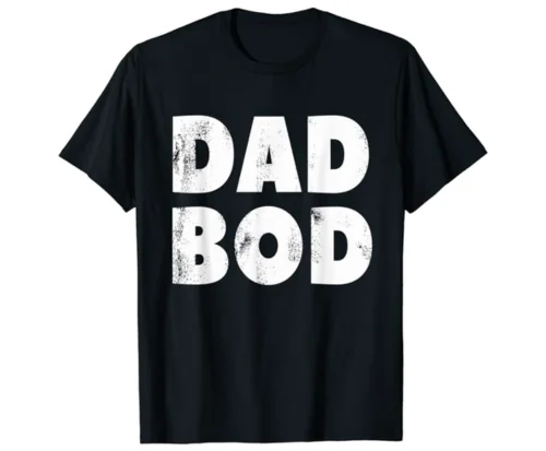 The ‘Dad Bod’ T-Shirt in Dark Heather Grey