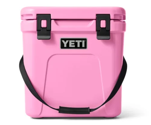 Power Pink Hard YETI Cooler