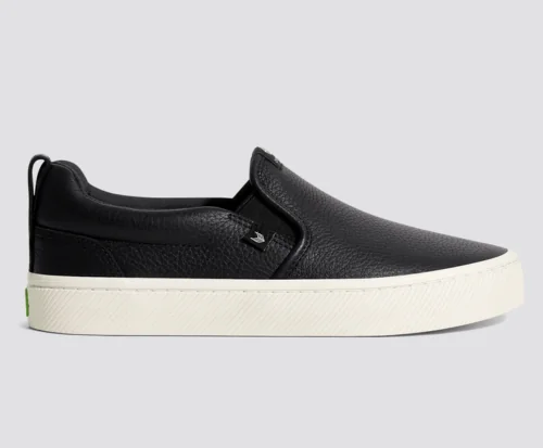 Black Cariuma Slip On Sneakers