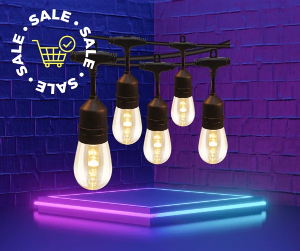 Sale on Outdoor String Lights this Presidents Day 2024!!